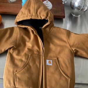 Boys carhartt coat. Never worn, no tags